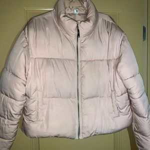 COPY - Fashion Nova pink Puffer jacket